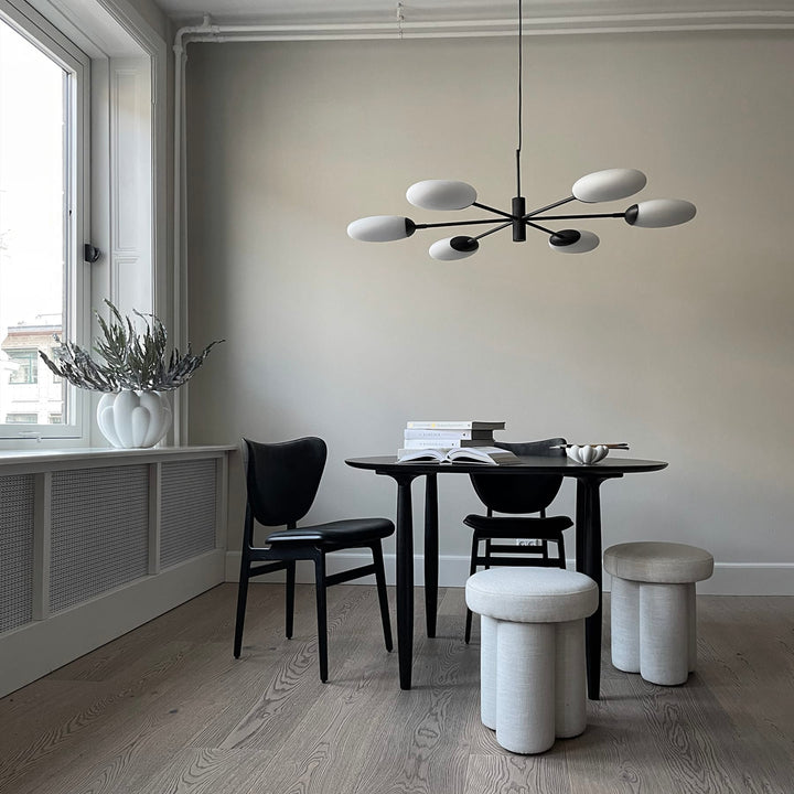 Big Foot Stool, Linen - White Chalk Stool 101 Copenhagen   