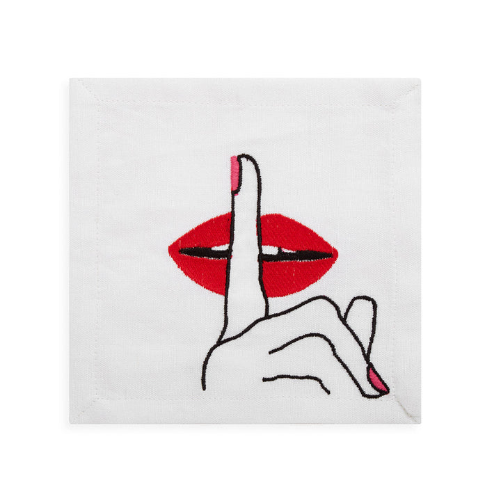 Lips Cocktail Napkins Jonathan Adler