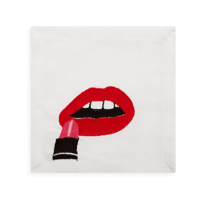 Lips Cocktail Napkins Jonathan Adler