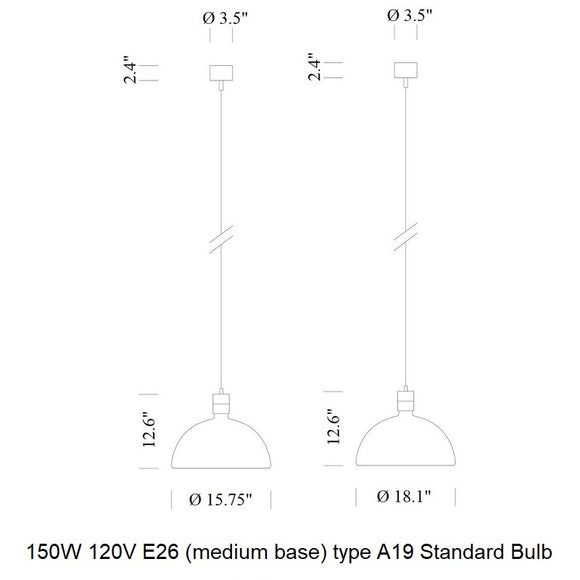 AM4 Pendant Light Lighting NEMO
