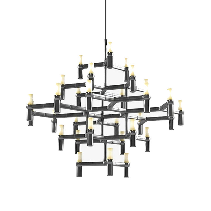Crown Major Pendant Light Chandeliers NEMO Black