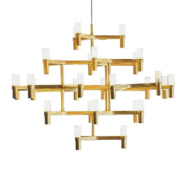Crown Major Pendant Light Chandeliers NEMO Gold