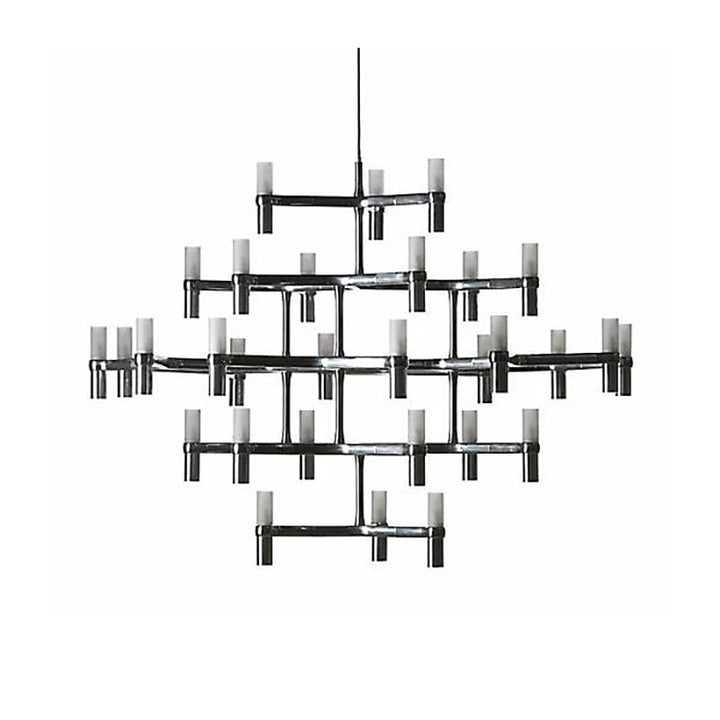 Crown Major Pendant Light Chandeliers NEMO Polished Chrome