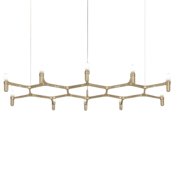 Crown Plana Pendant Light NEMO Gold