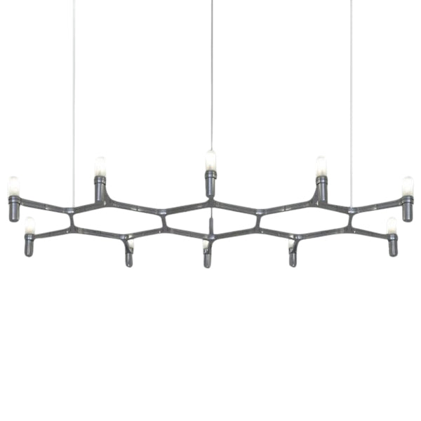 Crown Plana Pendant Light NEMO Polished Chrome