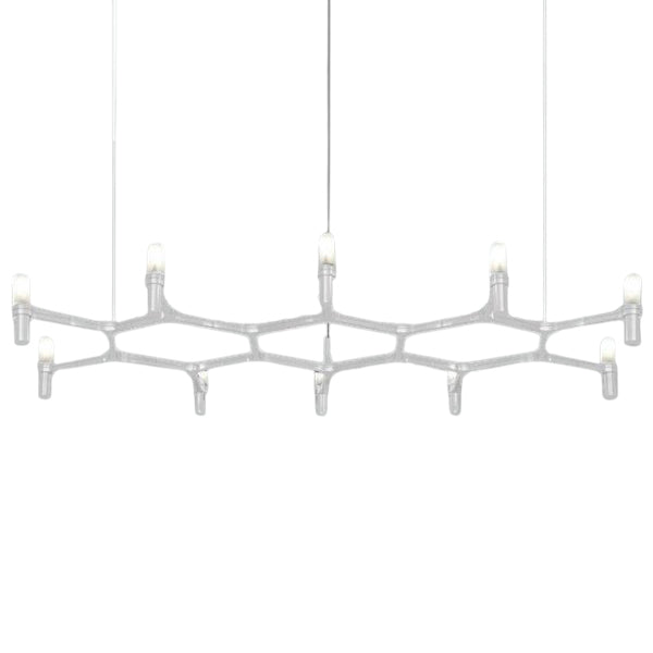 Crown Plana Pendant Light NEMO White