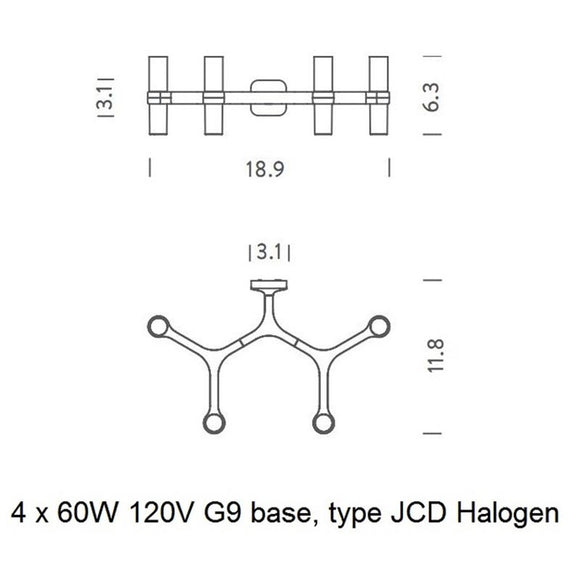 Crown Wall Light Wall Light Fixtures NEMO