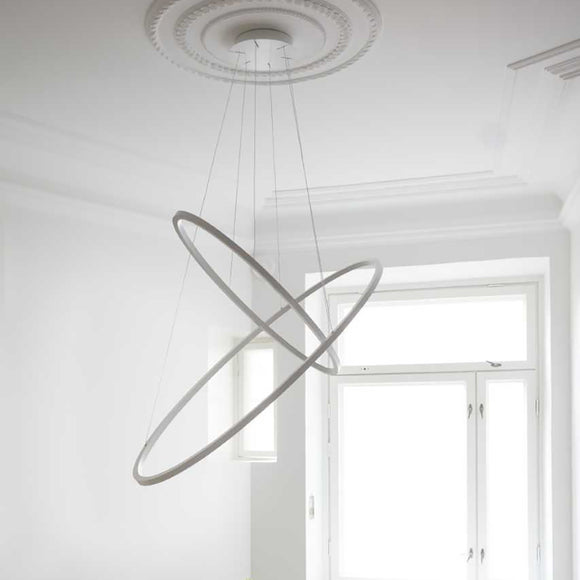 Ellisse Double Chandelier Pendant Light Lighting NEMO