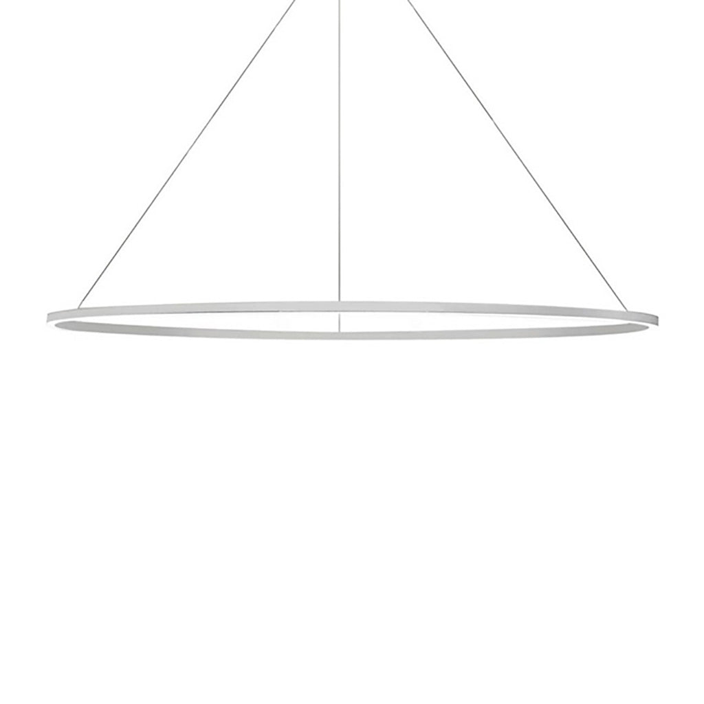Ellisse Major Pendant Light Lighting NEMO White Uplight 3000K - Soft White