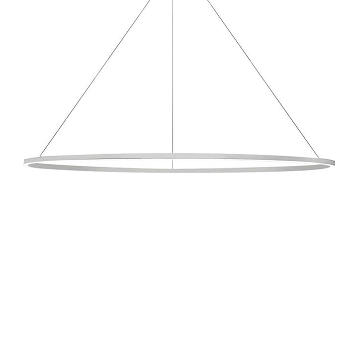 Ellisse Major Pendant Light Lighting NEMO White Uplight 3000K - Soft White