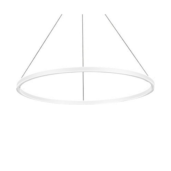 Ellisse Minor Pendant Light Lighting NEMO White Uplight 3000K - Soft White