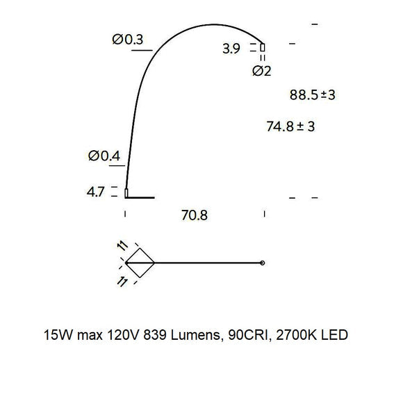 Fox LED Floor Lamp Floor Lamps NEMO