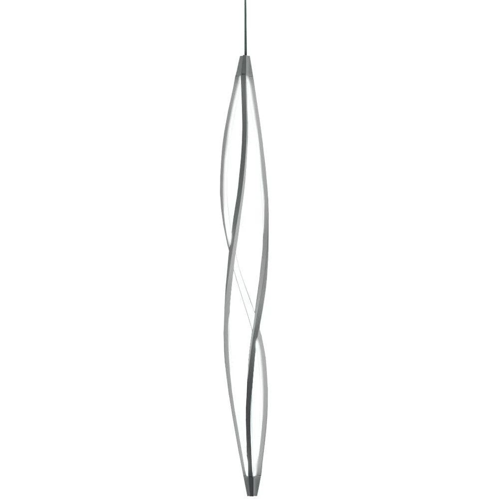 In the Wind Vertical Pendant Light Lighting NEMO Titan Grey 2700K - Warm White