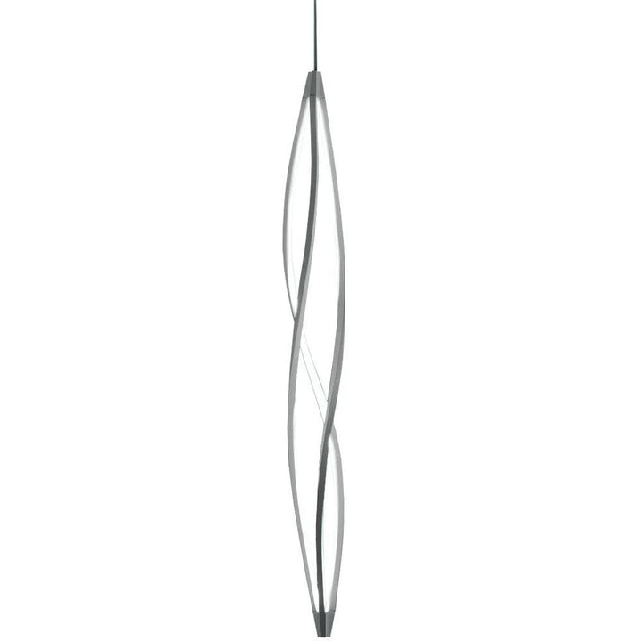 In the Wind Vertical Pendant Light Lighting NEMO Titan Grey 2700K - Warm White