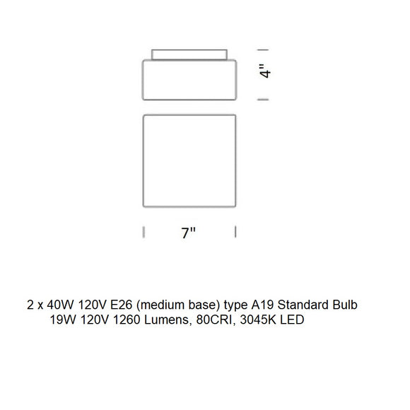 Matrix Wall or Ceiling Light Lighting Fixtures NEMO