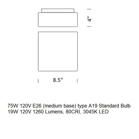 Matrix Wall or Ceiling Light Lighting Fixtures NEMO
