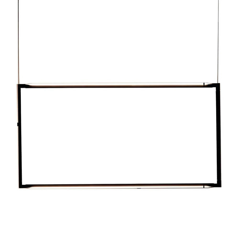 Spigolo Vertical Pendant Light Lighting NEMO Black 3000K - Soft White