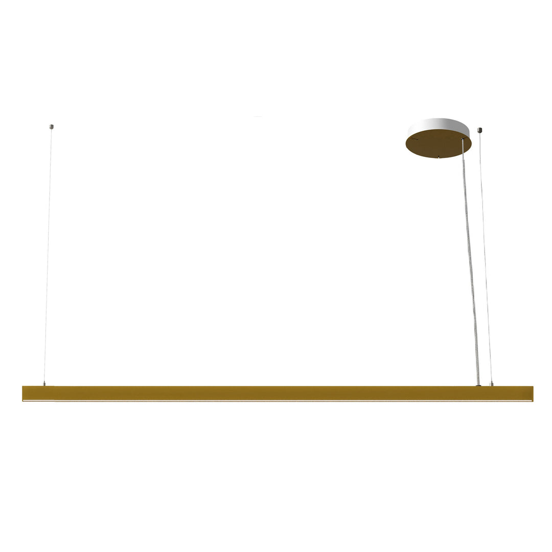 Zirkol Linear LED Pendant Light Lighting NEMO Gold Large: 78.7 in width Downlight / 2700K - Warm White
