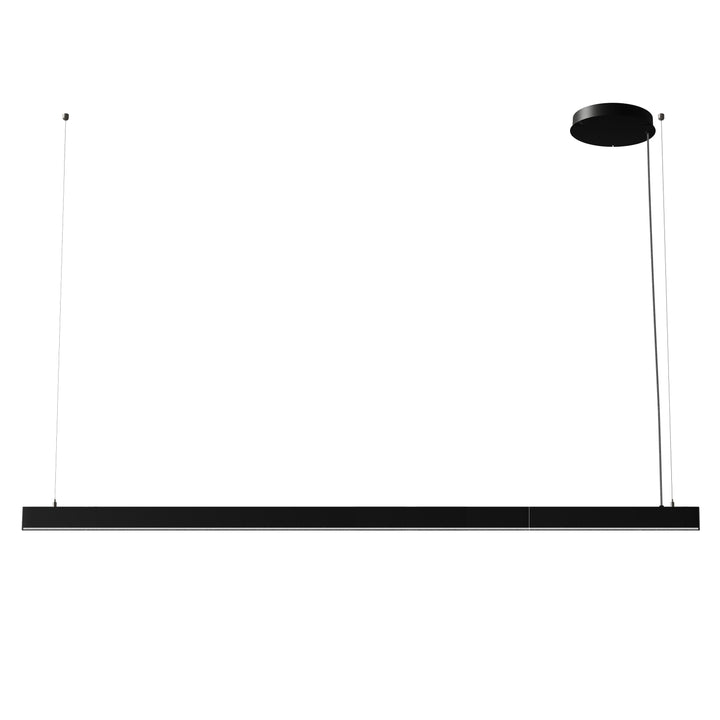 Zirkol Linear LED Pendant Light Lighting NEMO Black Large: 78.7 in width Downlight / 2700K - Warm White