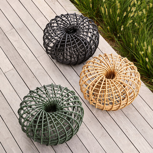 Nest Outdoor Footstool Outdoor Ottomans Cane-line