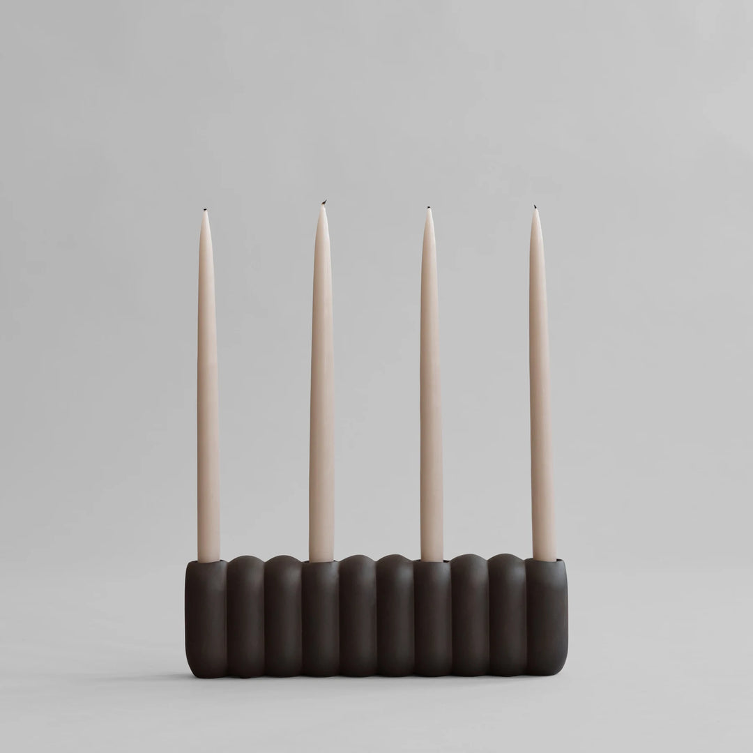 Tube Candle Holder, Big - Coffee Candle Holder 101 Copenhagen   