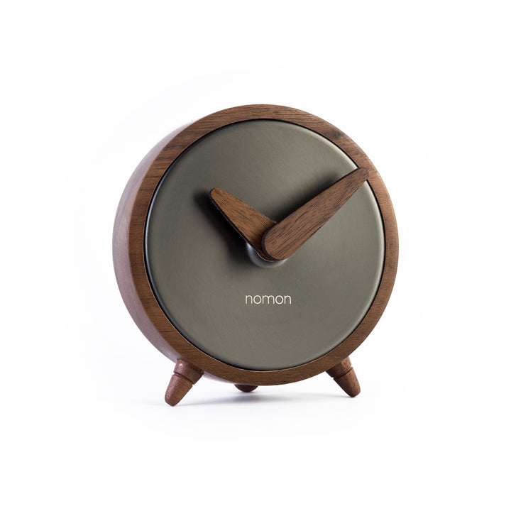 Atomo Table Clock Nomon Walnut / Graphite