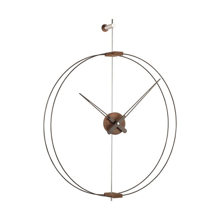 Barcelona Wall Clock Wall Clocks Nomon Black / Walnut Mini: 26 in width