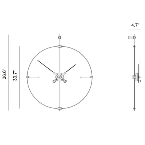 Bilbao Premium Clock Wall Clocks Nomon