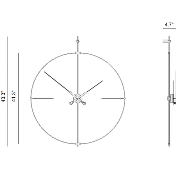 Bilbao Premium Clock Wall Clocks Nomon