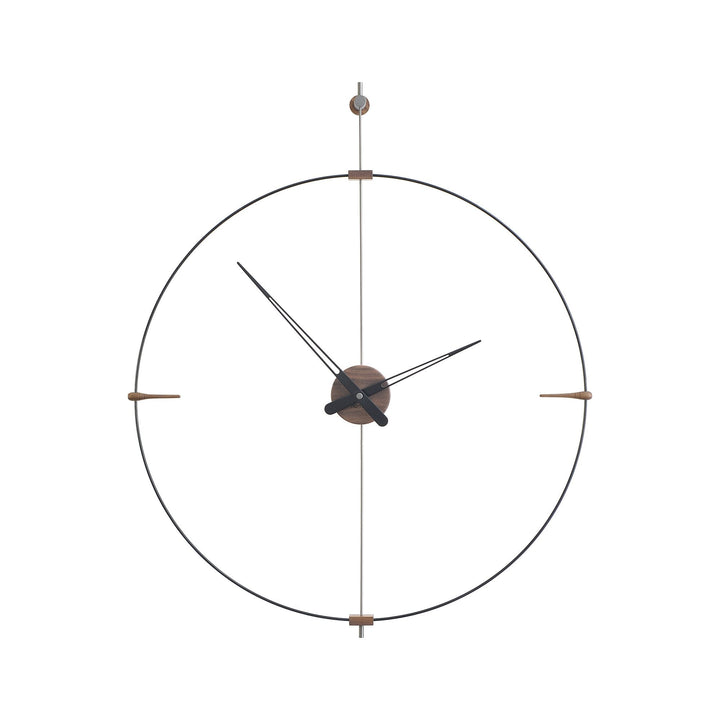 Bilbao Wall Clock Wall Clocks Nomon Black / Walnut / Graphite Mini: 30.3 in width