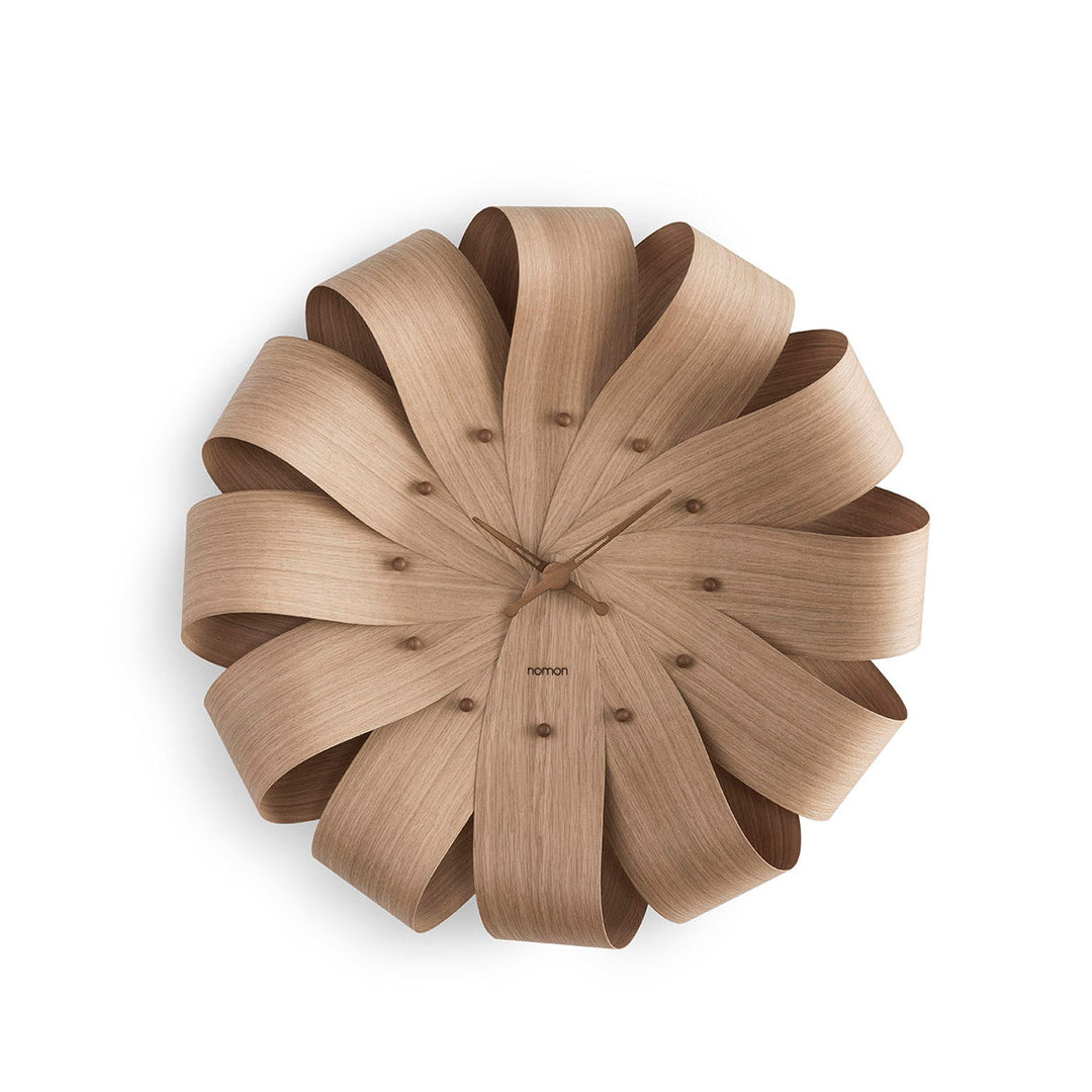 Brisa Wall Clock Wall Clocks Nomon Oak / Oak / Oak Small: 20.5 in width