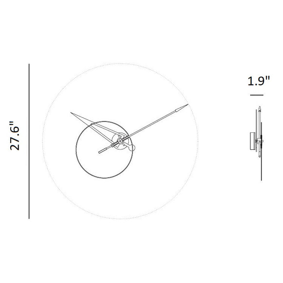 Cris Wall Clock Wall Clocks Nomon