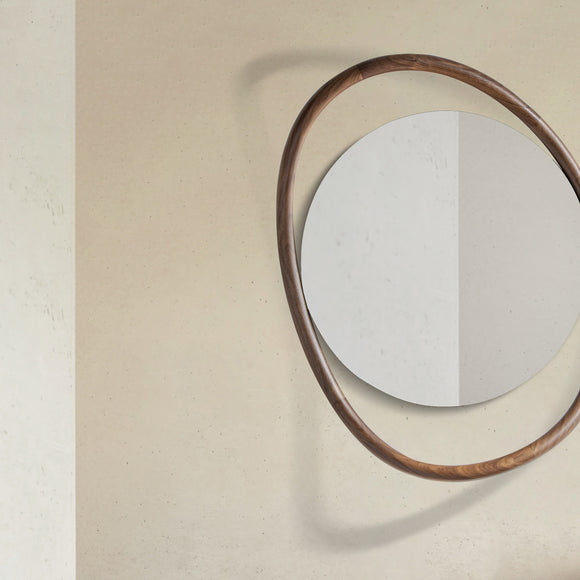 Escultura Unut Round Wall Mirror Mirrors Nomon