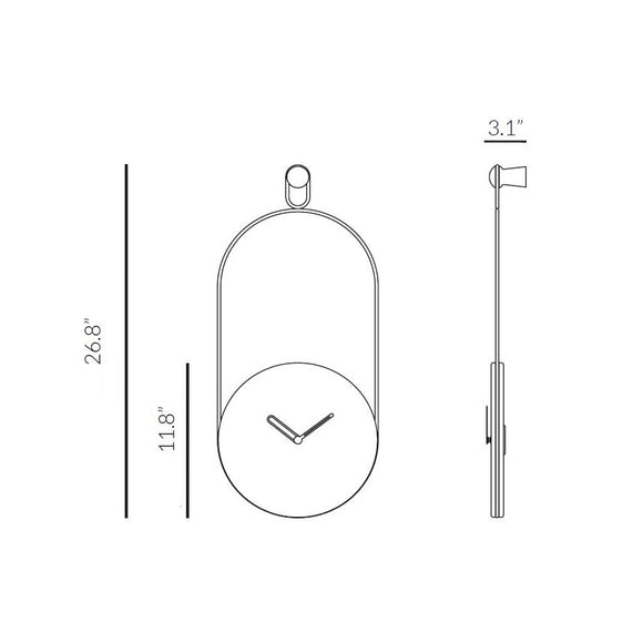 Eslabon Wall Clock Wall Clocks Nomon