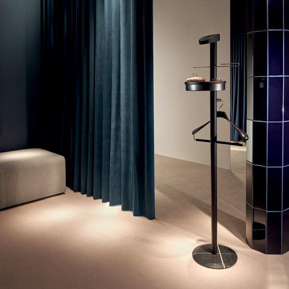 Galan Valet Stand Coat & Hat Racks Nomon Black / Sahara Noir Marble and Graphite