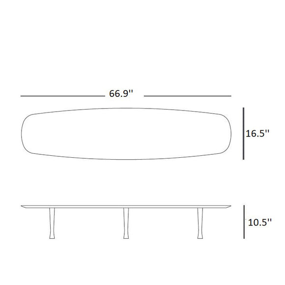 Mesa Unica Coffee Table Tables Nomon
