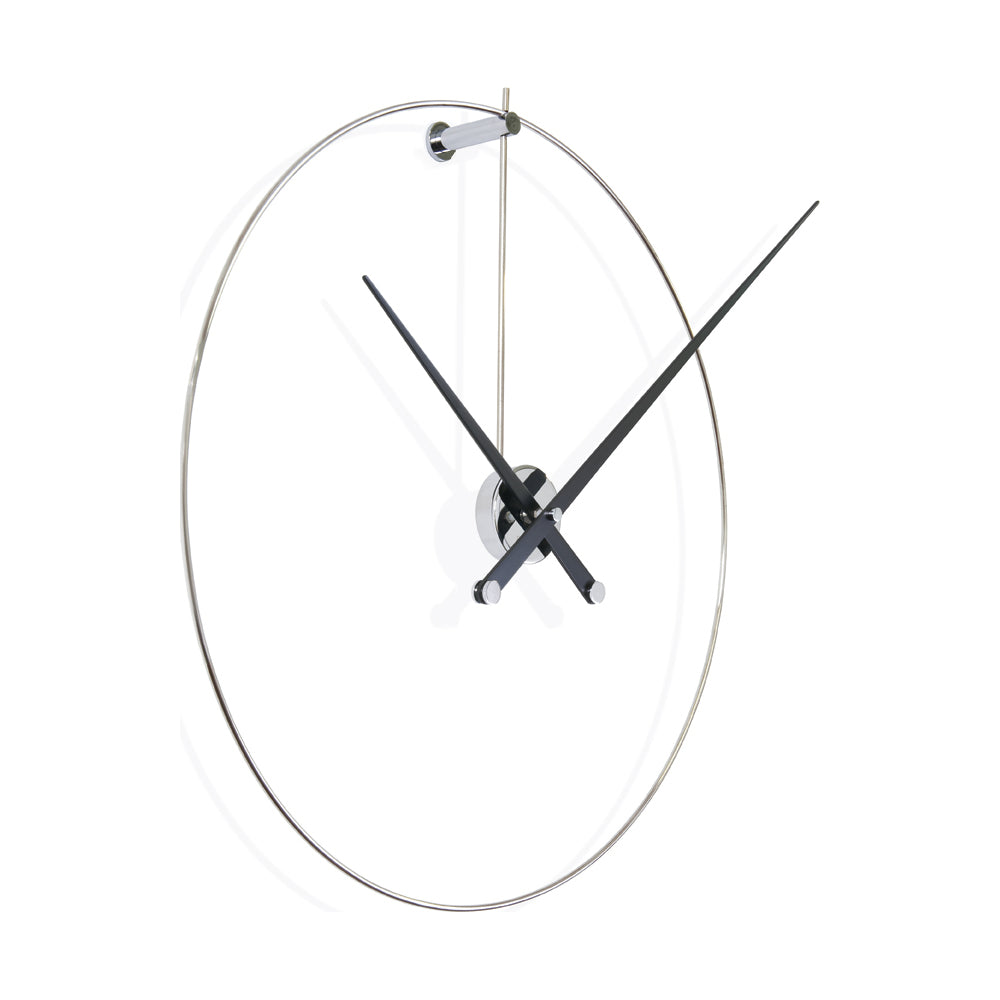 New Anda Wall Clock Wall Clocks Nomon Chrome / Black