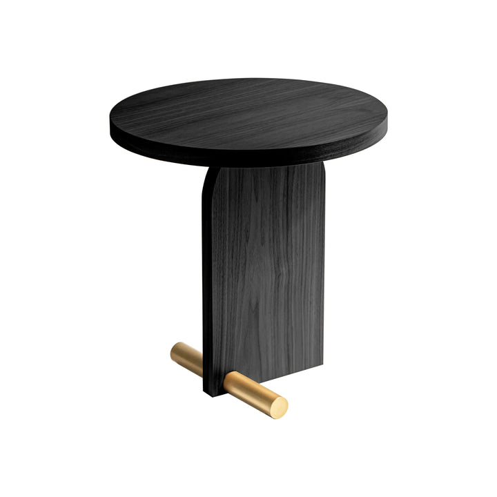 Nova Side Table Accent Tables Nomon Black / Brass Small: 18.9 in diameter