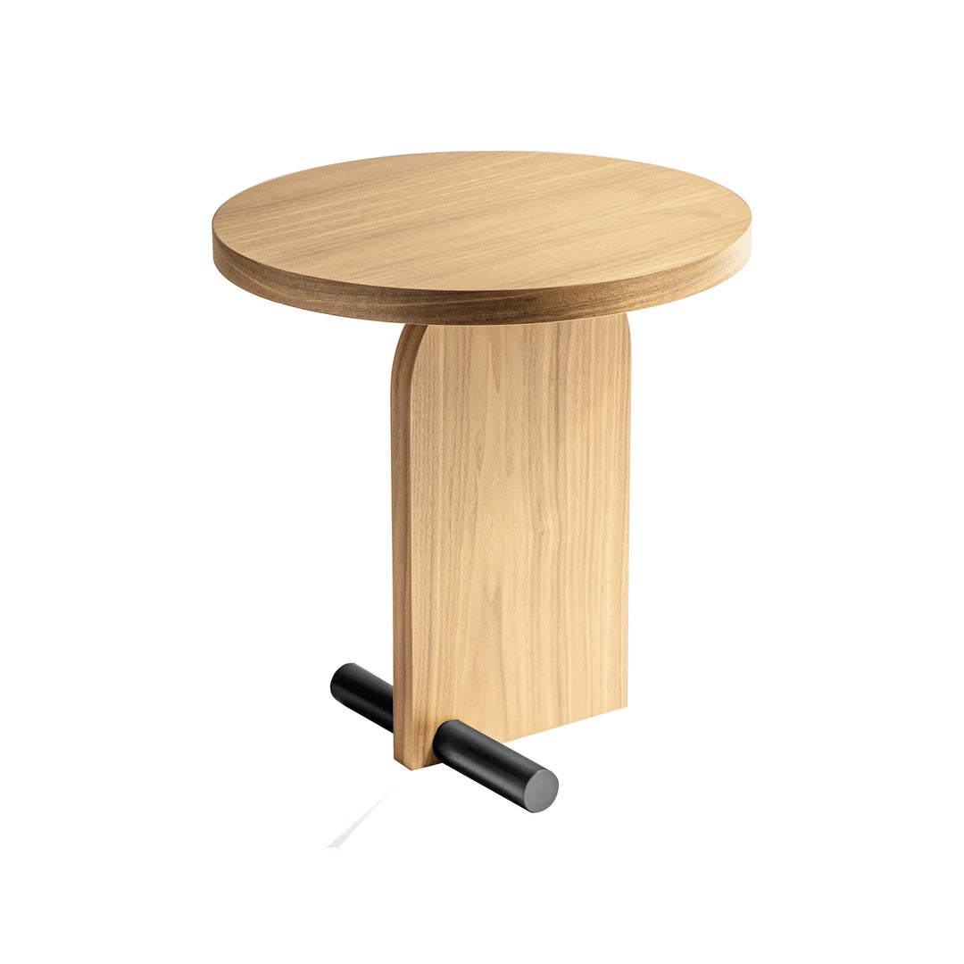 Nova Side Table Accent Tables Nomon Oak / Black Small: 18.9 in diameter
