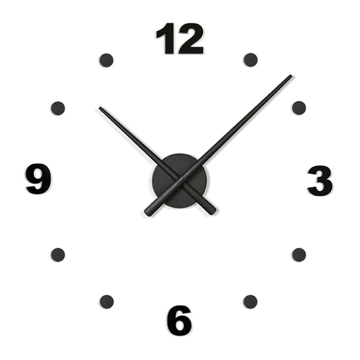 OJ Numbers Clock Wall Clocks Nomon Black Large: 31.5 in width 4