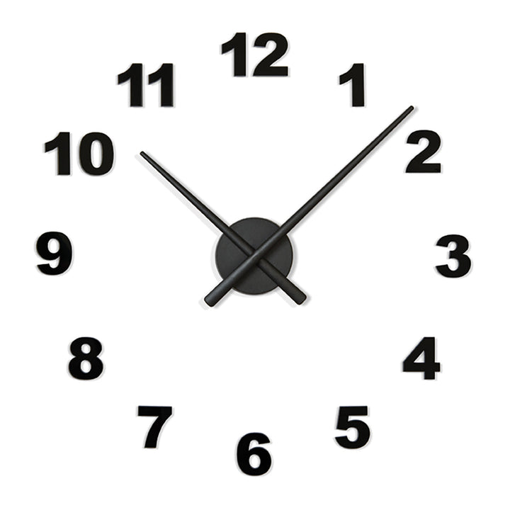 OJ Numbers Clock Wall Clocks Nomon Black Large: 31.5 in width 12