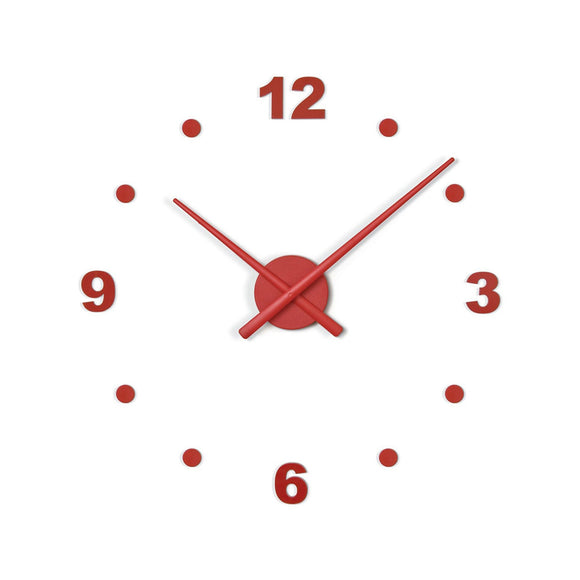 OJ Numbers Clock Wall Clocks Nomon