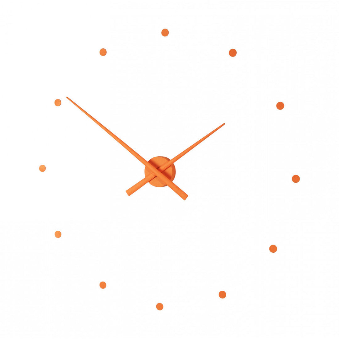 Oj Wall Clock Wall Clocks Nomon Pumpkin Large: 31.5 in width