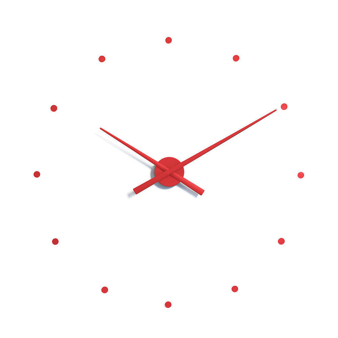 Oj Wall Clock Wall Clocks Nomon Red Large: 31.5 in width