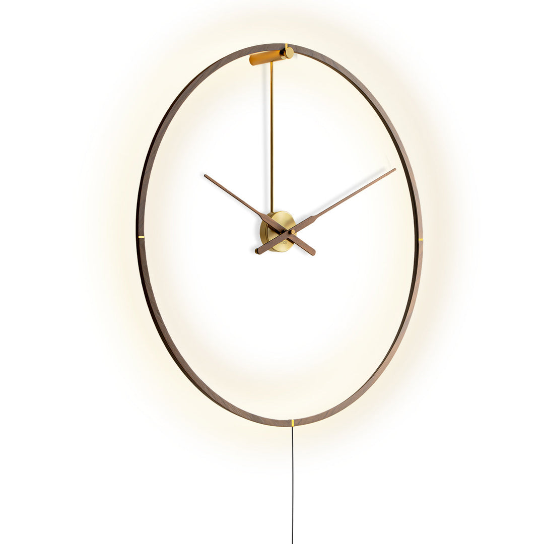 Ombra Premium Wall Clock Wall Clocks Nomon Plug-in Version Large: 31.5 in width