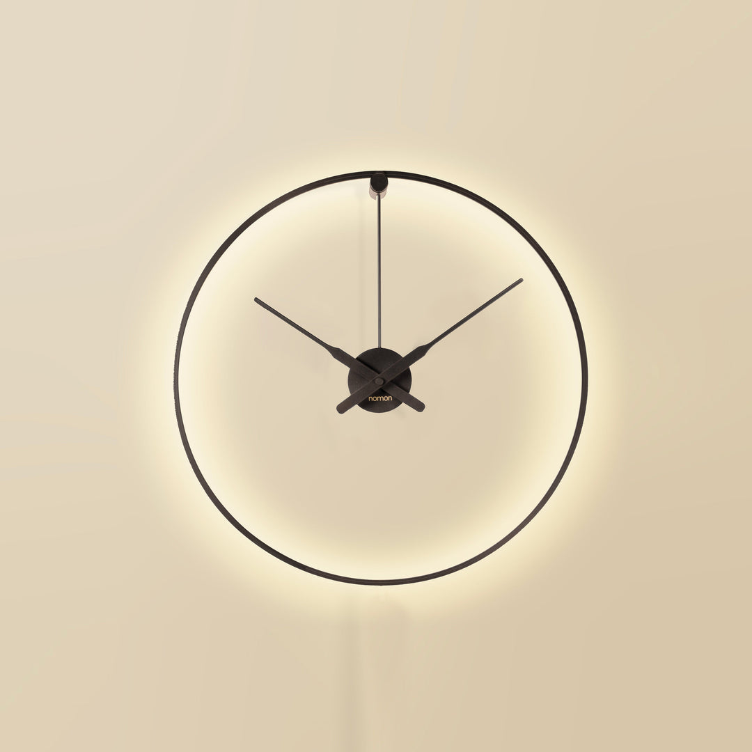 Ombra Wall Clock Wall Clocks Nomon Mini: 21.6 in width Hardwired Version