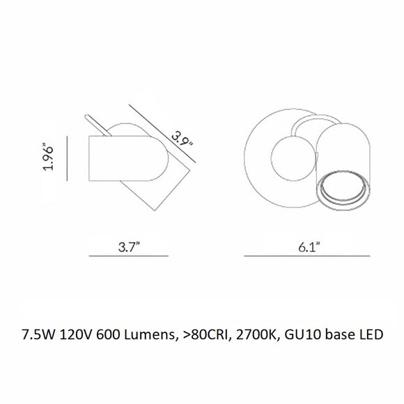 Onfa Wall Sconce Wall Light Fixtures Nomon