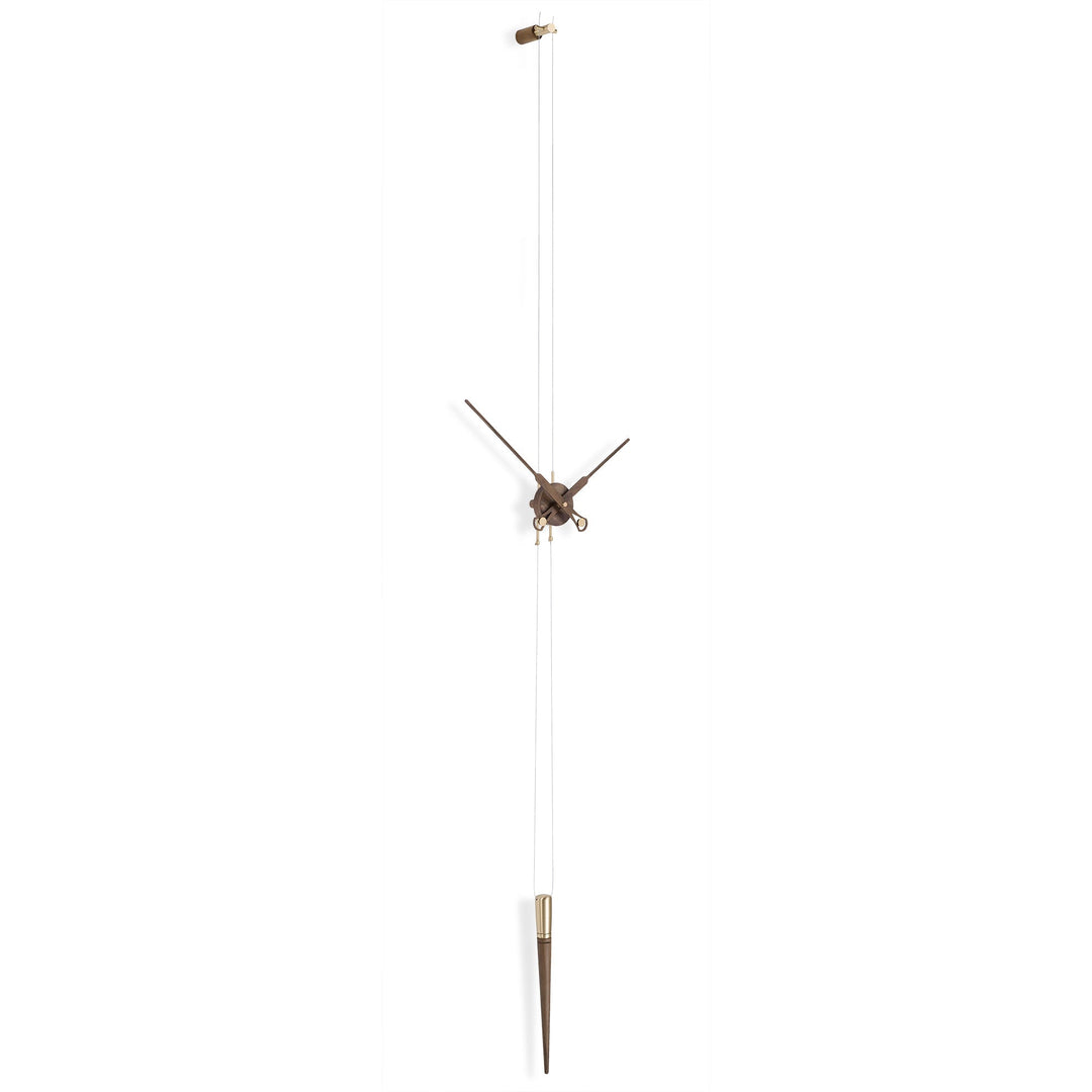 Pendulo Premium Clock Wall Clocks Nomon Brass / Walnut