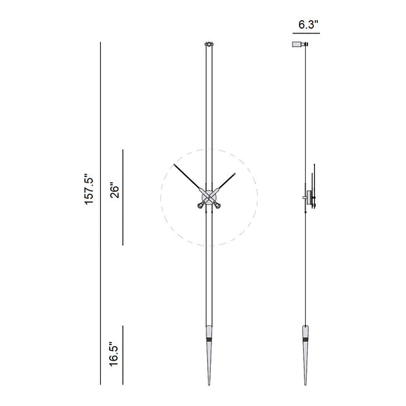 Pendulo Premium Clock Wall Clocks Nomon