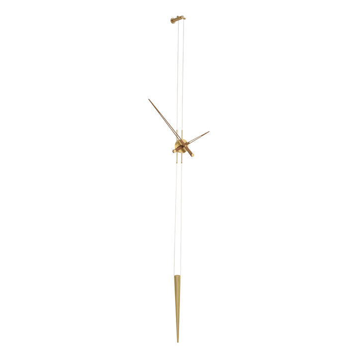 Pendulo Wall Clock Wall Clocks Nomon Brass / Walnut
